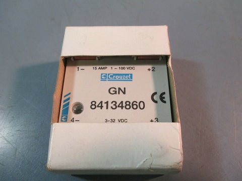 Crouzet GN 84134860 15A 1-100V 3-32V Solid State Relay