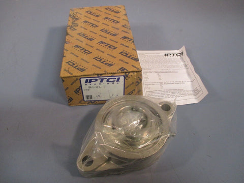 IPTCI Bearings Set Screw Lock 1-7/16" 2-Bolt Flange Bearings SUCSFL 207-23