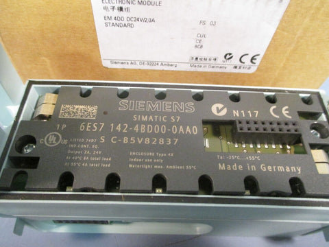 Siemens Simatic S7 Electronic Module 6ES7 142-4BD00-0AA0