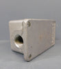 Crouse-Hinds Outlet Box 23.0 CU In. 1/2" FD1 3/4" FD2 NEW