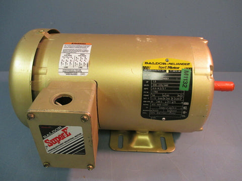 BALDOR-RELIANCE GENERAL PURPOSE SUPER-E-MOTOR EM3554 1.5 HP