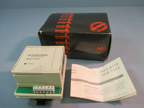 SCHMERSAL SAFETY RELAY RES 7112