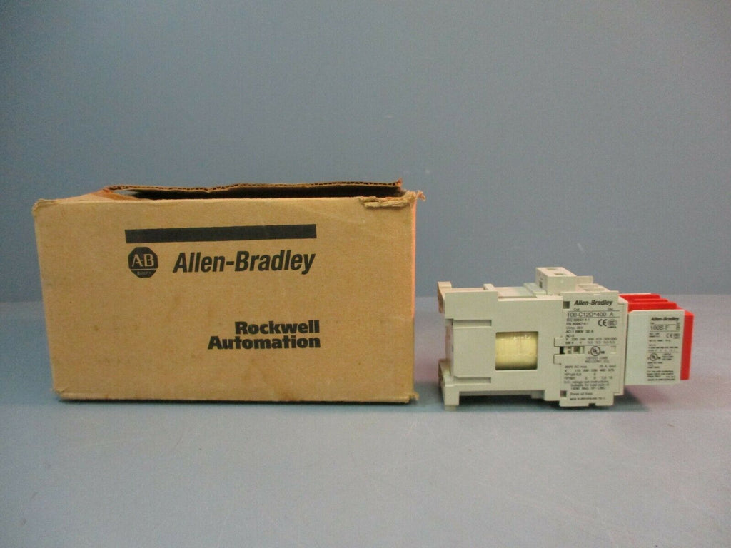 Allen-Bradley Safety Contactor 100S-C12DJ404C Ser. A 4pole 24VDC 7.5HP NEW