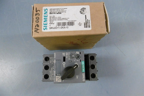 NIB SIEMENS 3RV2011-0KA10 Circuit Breaker Controller