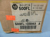 Allen Bradley 500FL-COD93 Ac Lighting Contactor 115-120V 50 Amp 3 Pole