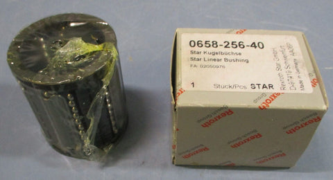 Rexroth 0658-256-40 Star Linear Bushing 40mm Bore 60mm Length 52mm OD