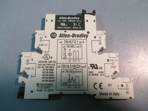 Allen-Bradley Terminal Block Relay Ser A 700-HLT1Z24 Lot of Six