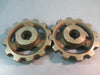 REXNORD SPROCKET, REX, SET SCREW, W/KEYWAY, 882-12T LOT OF TWO 12 TEETH