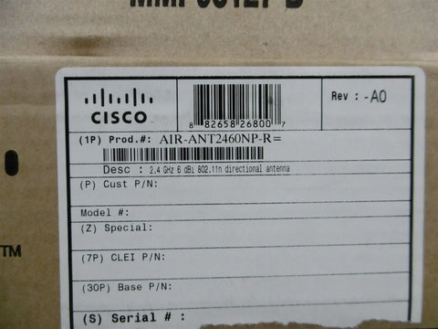 Lot Of 3 CISCO Aironet Antenna AIR-ANT2460NP-R Directional Antenna 11” 2.4GHz