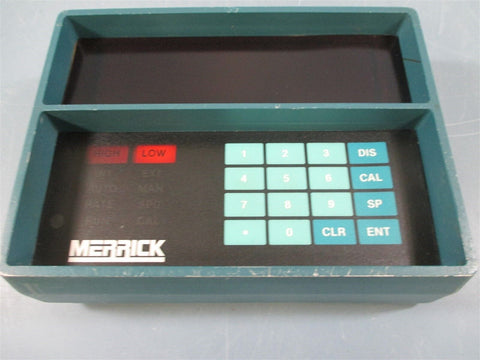 Merrick 19602 Controller Display Panel - Used