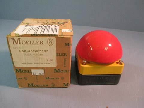 Moeller Hand Push Switch FAK-R/V/KC11/IY