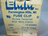 EMM Fuse Clip Screw Terminal w/Wire Clamp EE6 600V 10A LOT OF 10