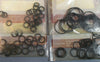 4 Bags of 25 Various FasTest B70 O-Rings 0.5, 3/8, 11/16, 1-3/16" 100 Total Pcs