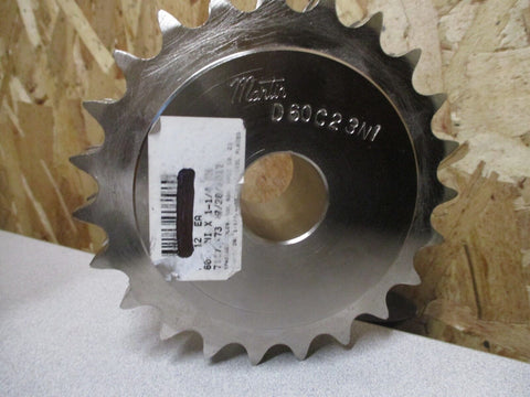 Martin Idler Sprocket, Single Row 23 Teeth 1-1/4 in Bore D60C23NI