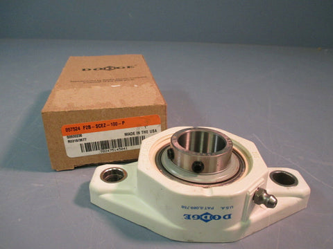 DODGE 057524 FLANGE BLOCK BEARING F2B-SCEZ-100-P