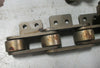 2x Tsubaki UST C2080H 2 Inch Pitch Conveyor Roler Chain w/ A2 Attachment 5 FT EA