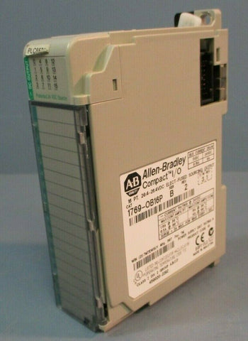 Allen-Bradley Compact I/O Input Module 1769-OB16P: Ser B, Rev 2