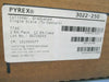 Corning Pyrex Glass 250mL Single ScaleTC Graduated Cylinder w/ Hex Base 3022-250