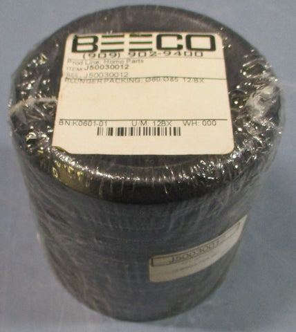 (Lot of 12) SPX / APV J50030012 Plunger Packing Rings For Use With Homogenizers