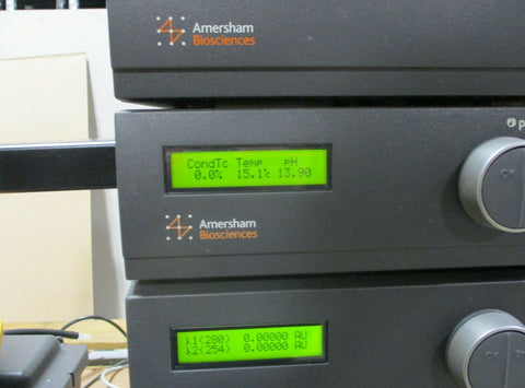 Amersham Akta Explorer pH/C-900, UV-900, P-900 FPLC System, GE CU-950 & Frac-950