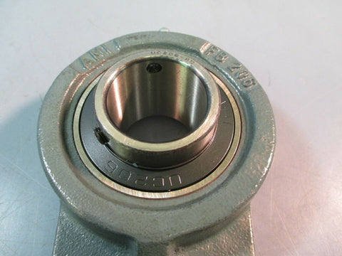 ASAHI UC206-20 FB 206 BEARING,FLANGE BLOCK, 3 BOLT, 1-1/4 IN DIA SHFT, BALL,