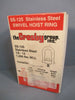 Crosby 1/2 - 13 1250 lbs WLL Swivel Hoist Ring Model 1065016 SS-125