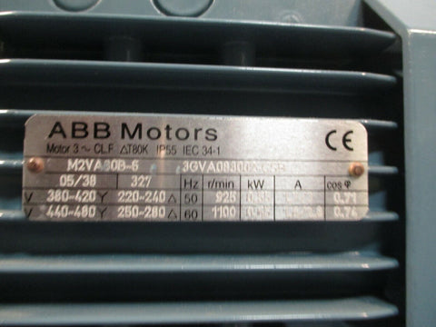 ABB MOTORS MOTOR M2VA80B-6