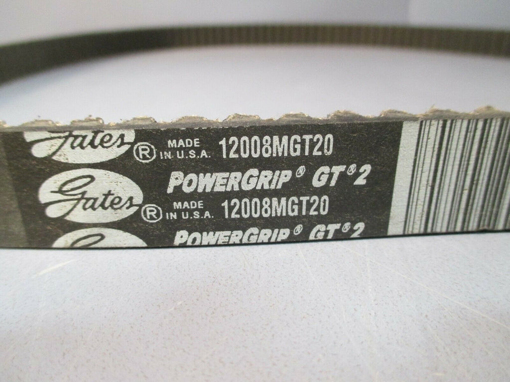 Gates PowerGrip GT2 Timing Gear Belt 12008MGT20 eTech Surplus