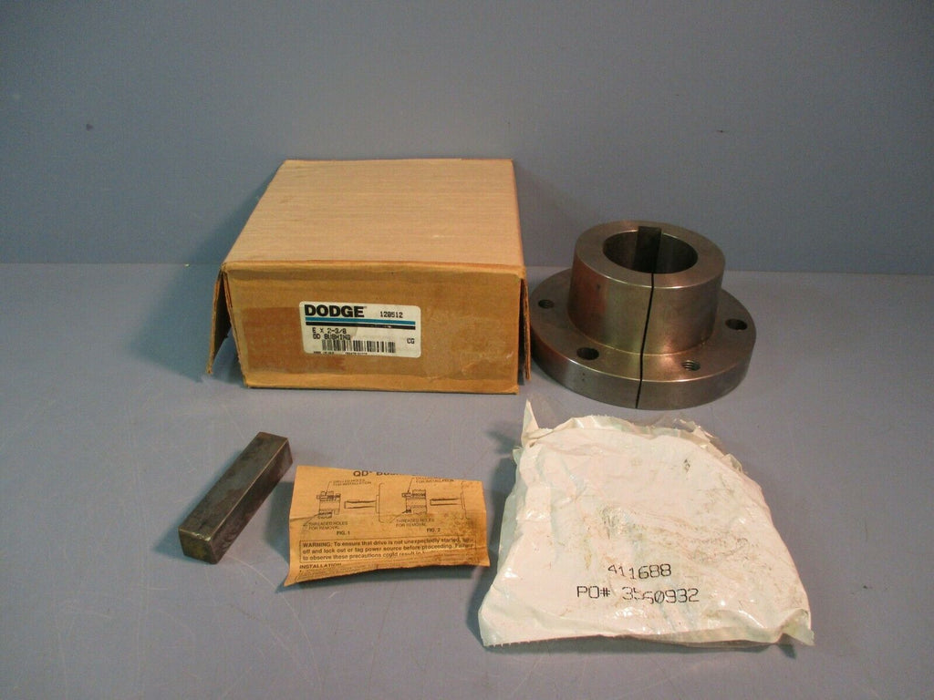 Dodge QD Bushing E X 23/8 NEW eTech Surplus