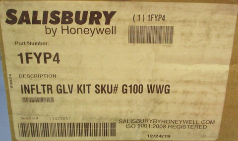 Salisbury by Honeywell 1FYP4 Inflator Glove Kit G100 WWG G99 Inflator