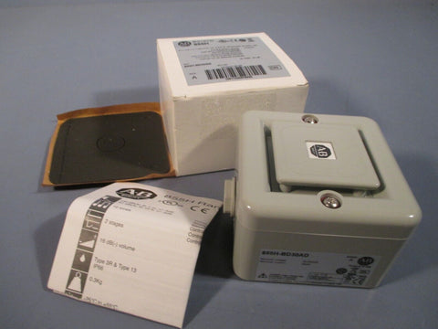 Allen-Bradley 855H 10-30VDC Audible Signal Device Ser A 855H-BD30AD