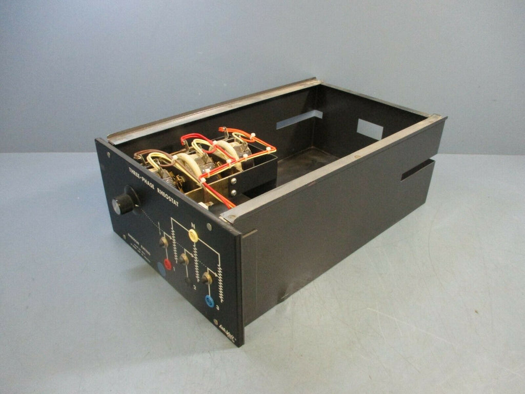 LabVolt 873100 ThreePhase Rheostat 192W2A eTech Surplus