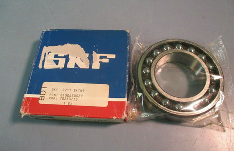 SKF Bearing Ball Single Row 2211 EKTN9