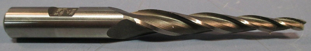 Weldon 3° Tapered End Mills T3-6M-3 3/16" DIA 1/2" SHK USA
