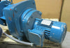 Nord 71L/4CUS 3 Phase, 1/2 HP Gear Motor 298.8:1 Ratio, 5.8 RPM Output Used