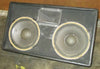 Pair, Dual Side by Side JBL K120 Floor Monitor Speakers w/ Roller Road Case Used