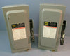 Lot of 2| Square D Heavy Duty Safety Switch 30A: 600Vac, 600Vdc