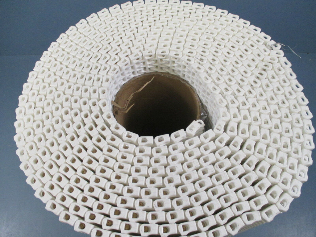 Intralox Series 1100 Flush Grid White Polypropylene 14" X 20' Ft Belt