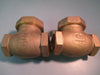 UNITED RANDLEMAN BRASS CHECK VALVE 2" STRAIGHT 200 WSP