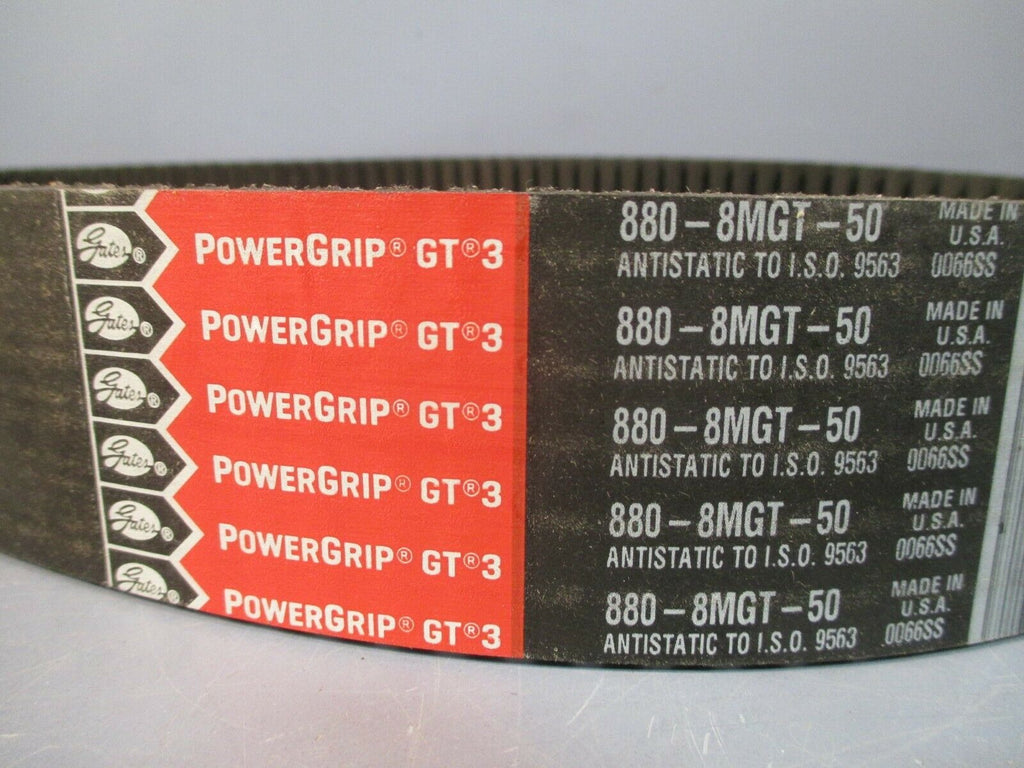 GATES Powergrip GT3 Synchronous Timing Belt 880-8MGT-50 | ETech Surplus