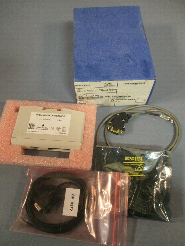 EMERSON MICRO MOTION ETHERNET/IP MODULE MMI-20020551 | eTech Surplus