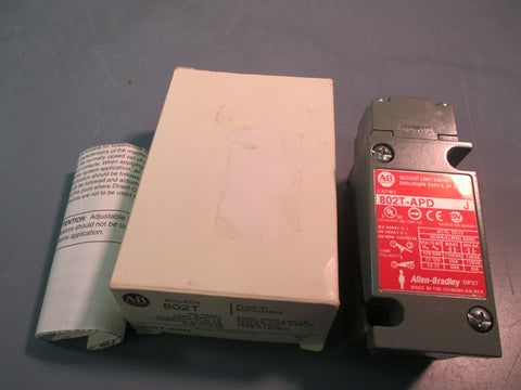 Allen Bradley Oil tight Limit Switch Series J 802T-APD