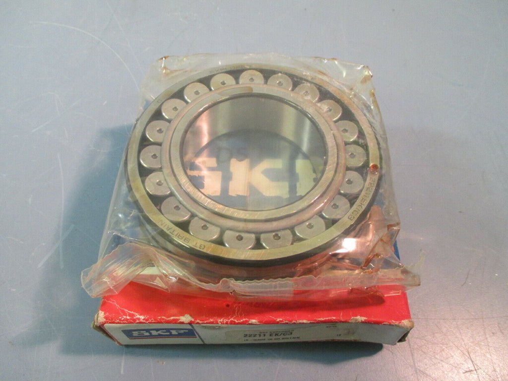 SKF SPHERICAL ROLLER BEARING 22211 EK/C3 | eTech Surplus