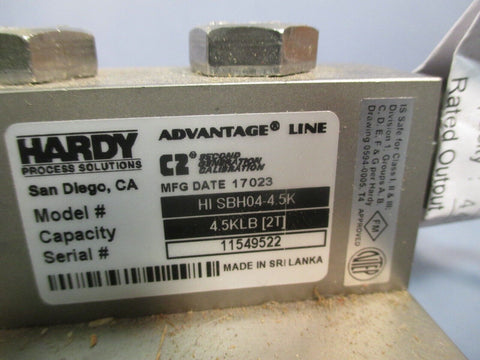 Hardy 3 PC SS/GALV S-END LOAD POINT SET. 13.5KLB HI3S13.5K-45 HI SBH04-4.5K