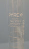 Lot of 6 Pyrex Graduated Hex Base Cylinder: 25mL