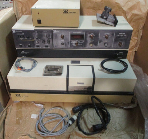 Aminco SPF-500 Spectrofluorometer, Scan Control, Ratio Unit, Cell Turret, Etc