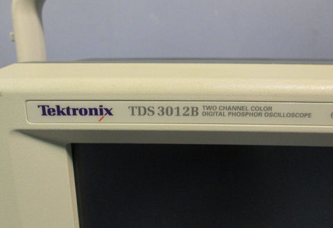 Tektronix TDS 3012B e*Scope Digital Phosphor Oscilloscope 100 MHz DPO 1.25 GS/s