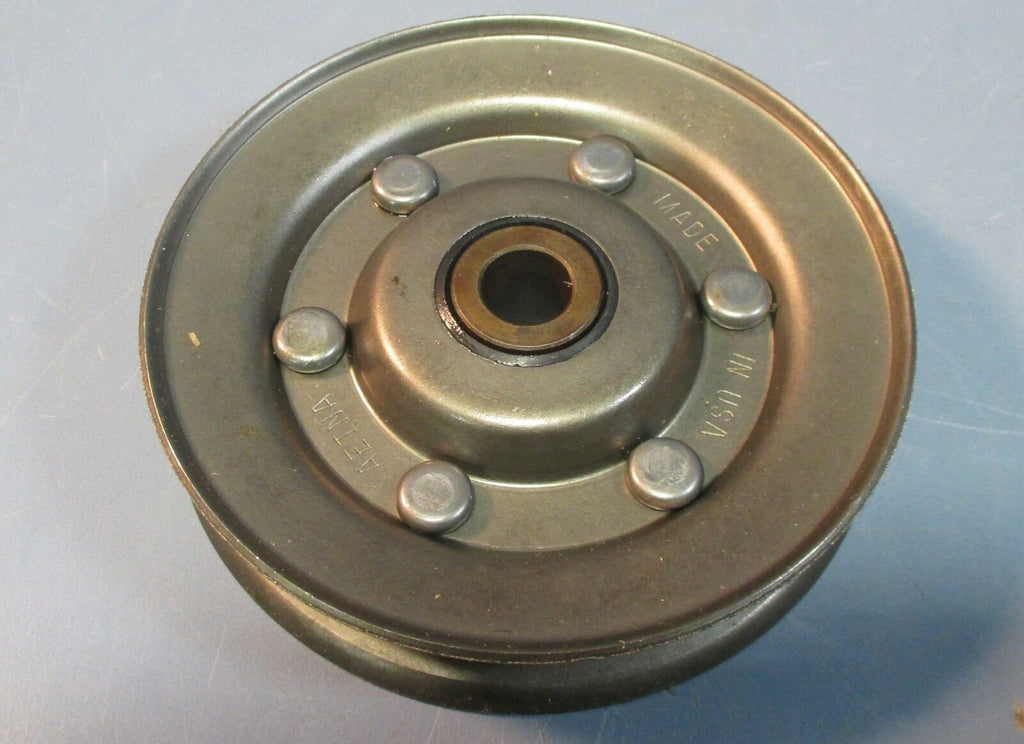 Aetna AG2421A V Belt 1 Groove Idler Pulley w/ 1/2" Bore Bearing 0.92
