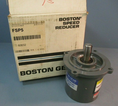 Boston Gear Motor Multiplier Planentary Reductor 5:1 Ratio FSP5 503868