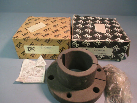 IDC Bore QD-E Bushing Steel EX 70mm Lot of Two